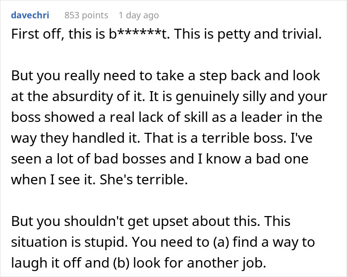 Worker Realizes How Lowly They’re Regarded After Getting Humiliated Over A Better Office Desk Worker Realizes How Lowly They’re Regarded After Getting Humiliated Over A Better Office Desk