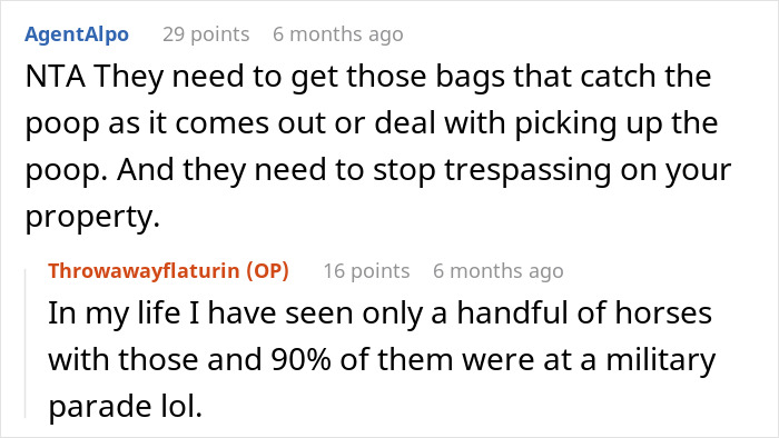 Entitled Horse Rider Made To Literally Scoop Horse Dung Into Her Backpack After Being Caught By Landowner