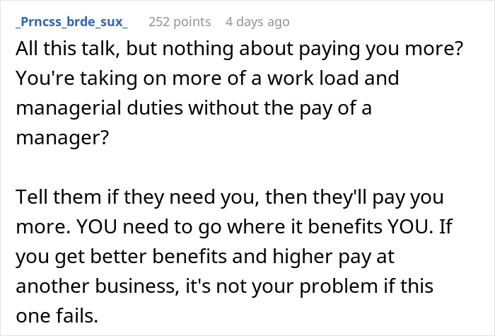The Internet Tells Worker To Run For The Hills After She Shares What Her Boss Told Her The Internet Tells Worker To Run For The Hills After She Shares What Her Boss Told Her