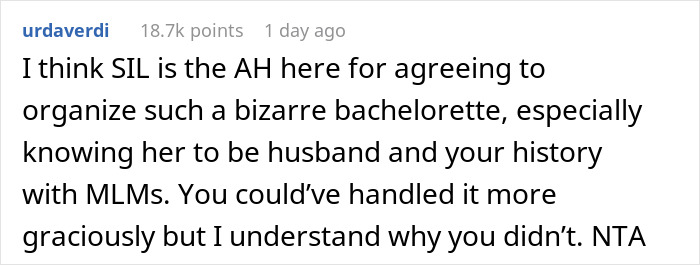 "My Life Was Ruined Because Of An MLM": Woman Livid At Hen Party After Guest Tries MLM Pitch "My Life Was Ruined Because Of An MLM": Woman Livid At Hen Party After Guest Tries MLM Pitch
