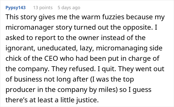 Employee Engages In Malicious Compliance To Show Their Superior That Micromanaging Is Not The Answer Employee Engages In Malicious Compliance To Show Their Superior That Micromanaging Is Not The Answer