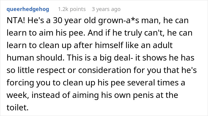 “The Bathroom Floor Was Suddenly Always Wet”: BF Keeps Missing The Toilet, GF Gets Resourceful