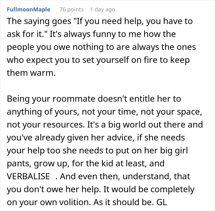 “I Put Veggies In My Food To Stop My Roommate’s Kid From Eating It. Mom Threatens Legal Action”