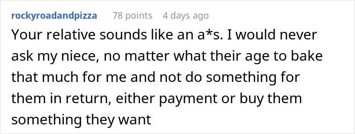 Relative Thinks 9-Year-Old “Shouldn’t Expect Payment” For 75 Cupcakes, Gets Called Out By Mom Relative Thinks 9-Year-Old “Shouldn’t Expect Payment” For 75 Cupcakes, Gets Called Out By Mom