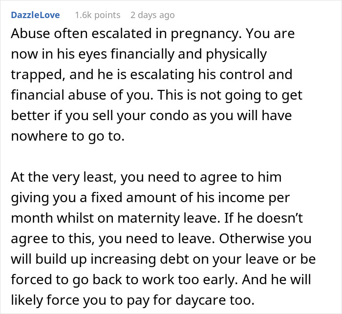 “Never Help Me Financially Again”: Pregnant Woman Can’t Believe How Frugal Her Husband Is “Never Help Me Financially Again”: Pregnant Woman Can’t Believe How Frugal Her Husband Is