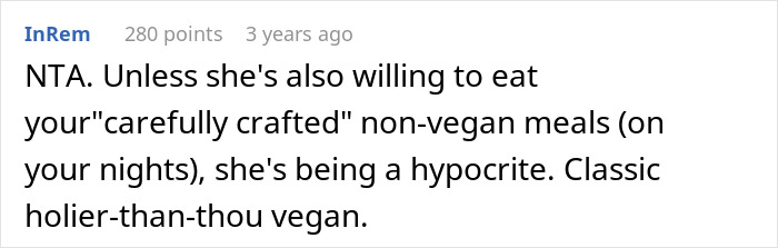 “AITA For Adding Meat To My Girlfriend’s Vegan Dishes?”