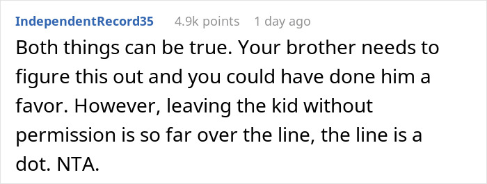 Guy Discovers His Niece On His Doorstep After Clearly Refusing To Babysit Her 
