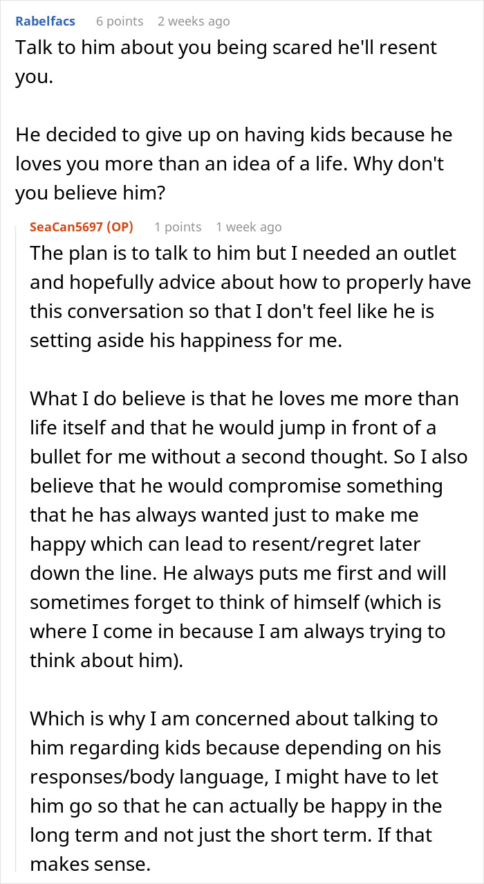 Folks Are Loving This Tale Of A GF Who Thought She’d Have To End Things With BF As He Wanted Kids