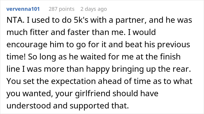 Girlfriend Is Furious Her Boyfriend Ditched Her During A 5K Run To “Have A Better Time” Girlfriend Is Furious Her Boyfriend Ditched Her During A 5K Run To “Have A Better Time”