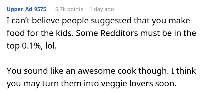 “I Put Veggies In My Food To Stop My Roommate’s Kid From Eating It. Mom Threatens Legal Action” “I Put Veggies In My Food To Stop My Roommate’s Kid From Eating It. Mom Threatens Legal Action”