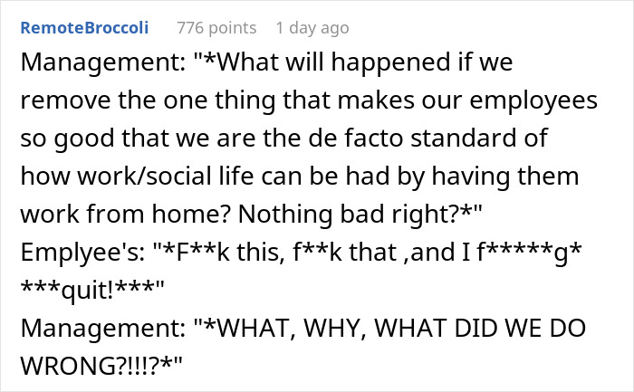 One Simple Choice Makes Company Face Bankruptcy: “People Started To Quit Left And Right” One Simple Choice Makes Company Face Bankruptcy: “People Started To Quit Left And Right”