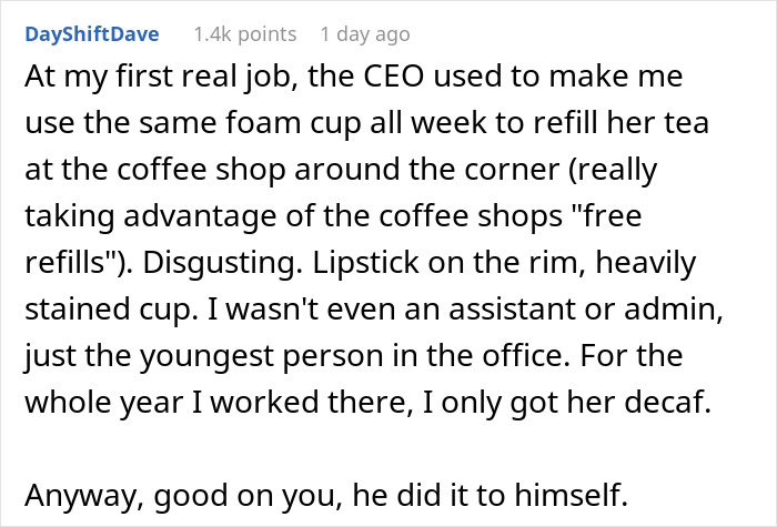 Woman Maliciously Complies With Someone Stealing Coffee From Her, Makes Them Regret It Woman Maliciously Complies With Someone Stealing Coffee From Her, Makes Them Regret It
