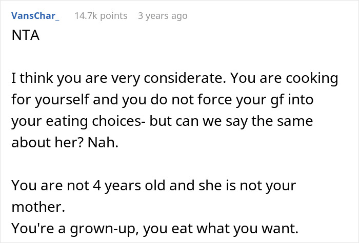 “AITA For Adding Meat To My Girlfriend’s Vegan Dishes?”