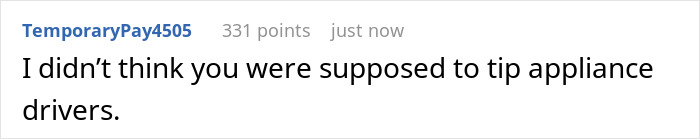 Netizens Discuss Why The Rich Don’t Tip After This Appliance Delivery Courier Shares His Experience