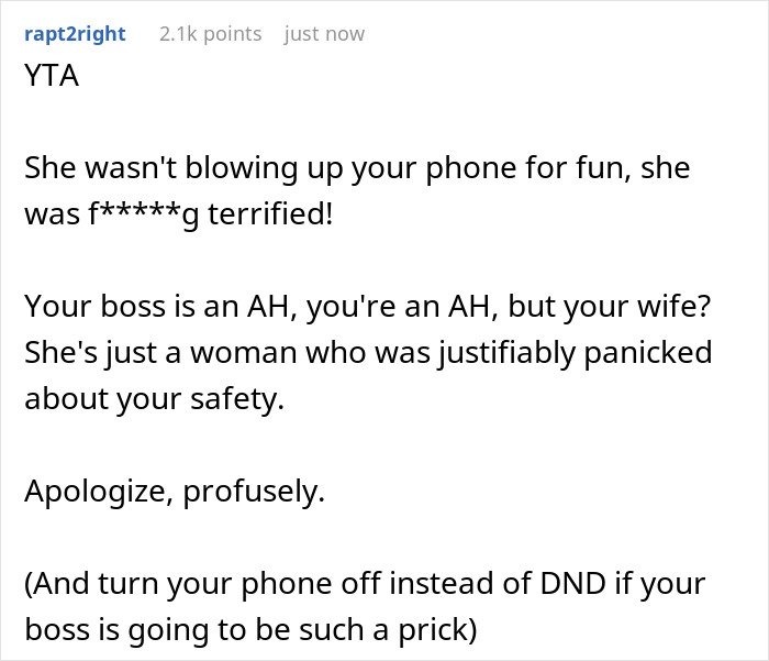 “[Am I The Jerk] For Yelling At My Wife After She Blew Up My Phone With Calls Because Of A Fire?”