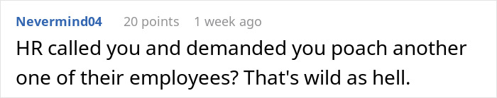 Entitled Employee Demands Her Former Manager To Hire Her At His New Job, He Laughs In Her Face Entitled Employee Demands Her Former Manager To Hire Her At His New Job, He Laughs In Her Face