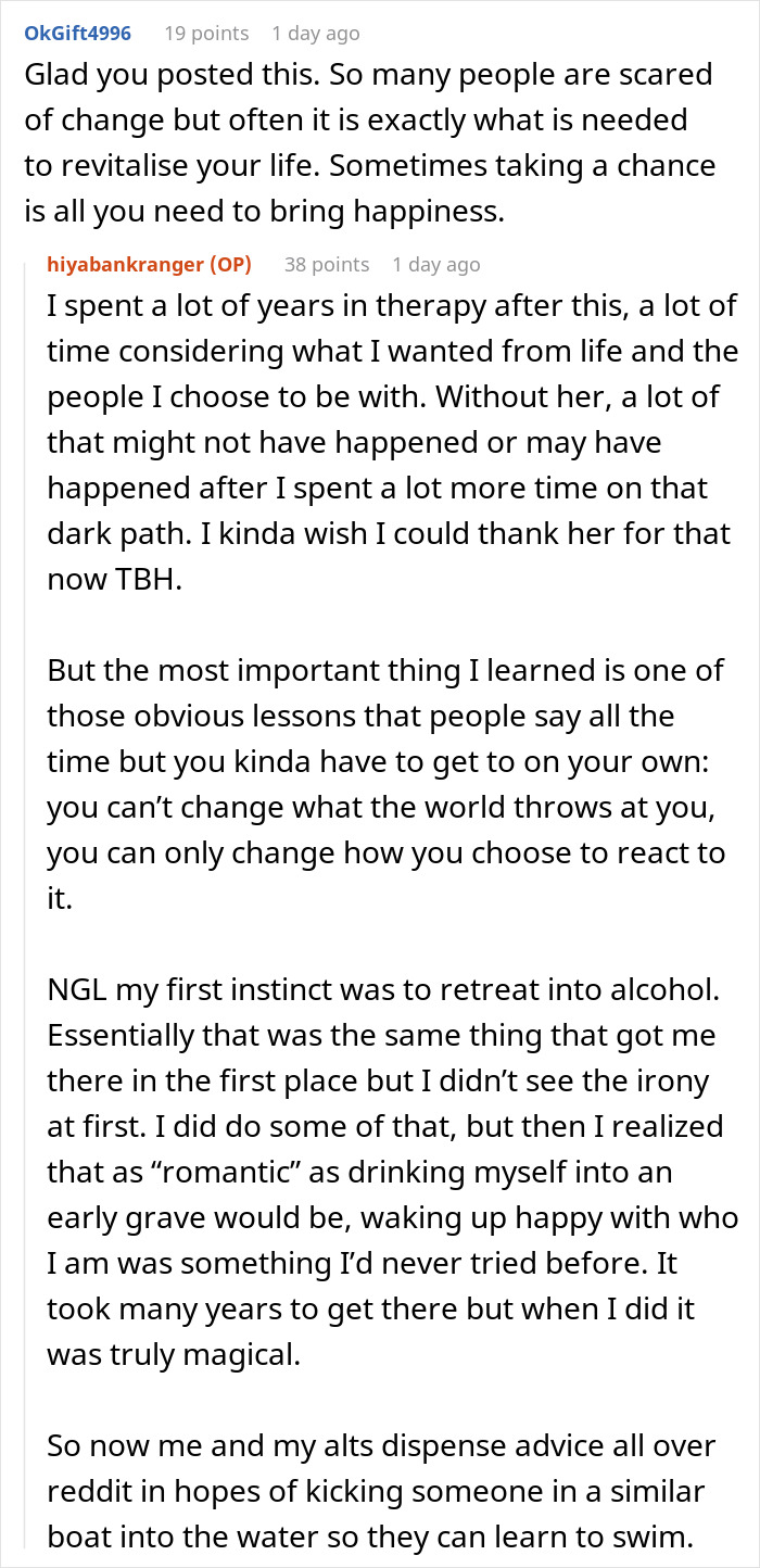 Person Gives Guy His Ex Girlfriend, Horrible Job And Bad Home As Revenge Person Gives Guy His Ex Girlfriend, Horrible Job And Bad Home As Revenge