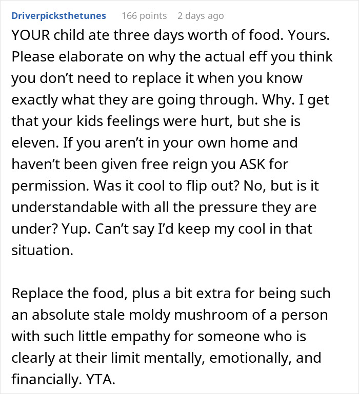 Mom Asks If She Handled The Situation Over Struggling SIL’s Food Like A Jerk, Gets No Sympathy