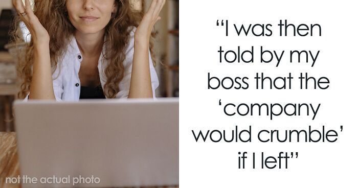 The Internet Tells Worker To Run For The Hills After She Shares What Her Boss Told Her