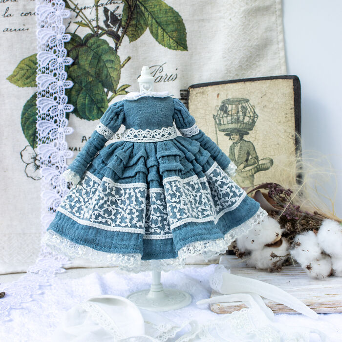 Here Are Some Of My Handmade Dresses For Dolls (5 Pics)