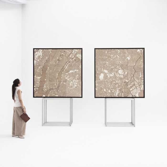 Metropolis Exhibition Unleashes Hubert Roguski’s Stunning Laser-Cut Wooden Cityscapes (9 Pics)