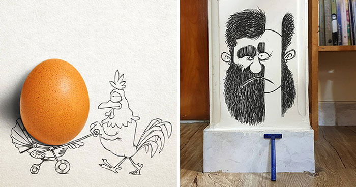 This Artist Uses His Illustrations To Tell Various Stories, And Here Are His 35 Best Works