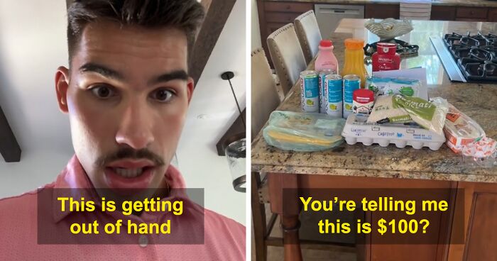 $100 Worth Of Groceries Makes This Man Go On Helpless Rant: “I’m Literally Shaking From Shock”