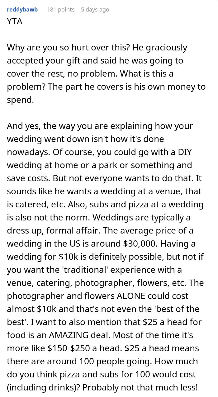 Dad Wants Son To Throw A Wedding For Under $10k Like He Did In The ‘80s, Gets Brought Back To 2023 Dad Wants Son To Throw A Wedding For Under $10k Like He Did In The ‘80s, Gets Brought Back To 2023