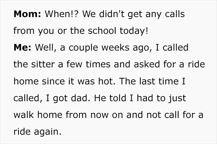11 Y.O. Walks Home In A Hurricane After Dad Tells Him Off For Calling Sitter To Pick Him Up