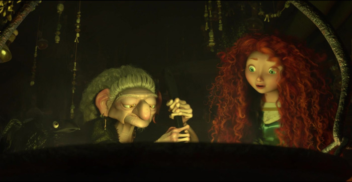 Merida looking stunned 