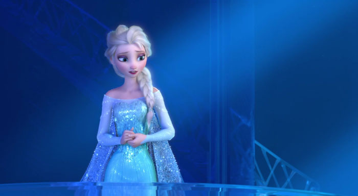 Elsa looking pensive