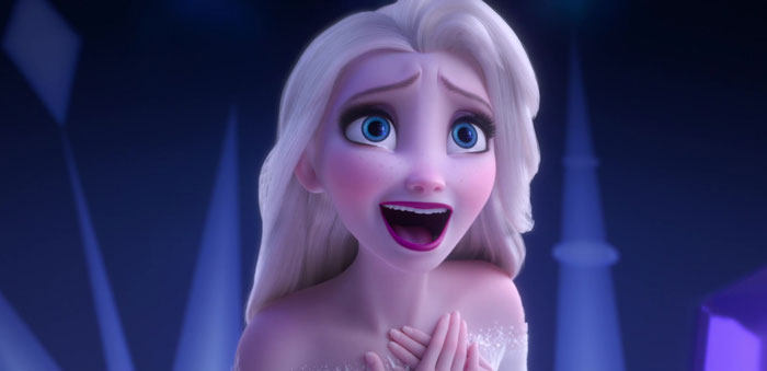 Elsa singing 