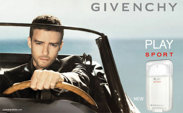 Justin Timberlake For Play Sport Cologne Givenchy