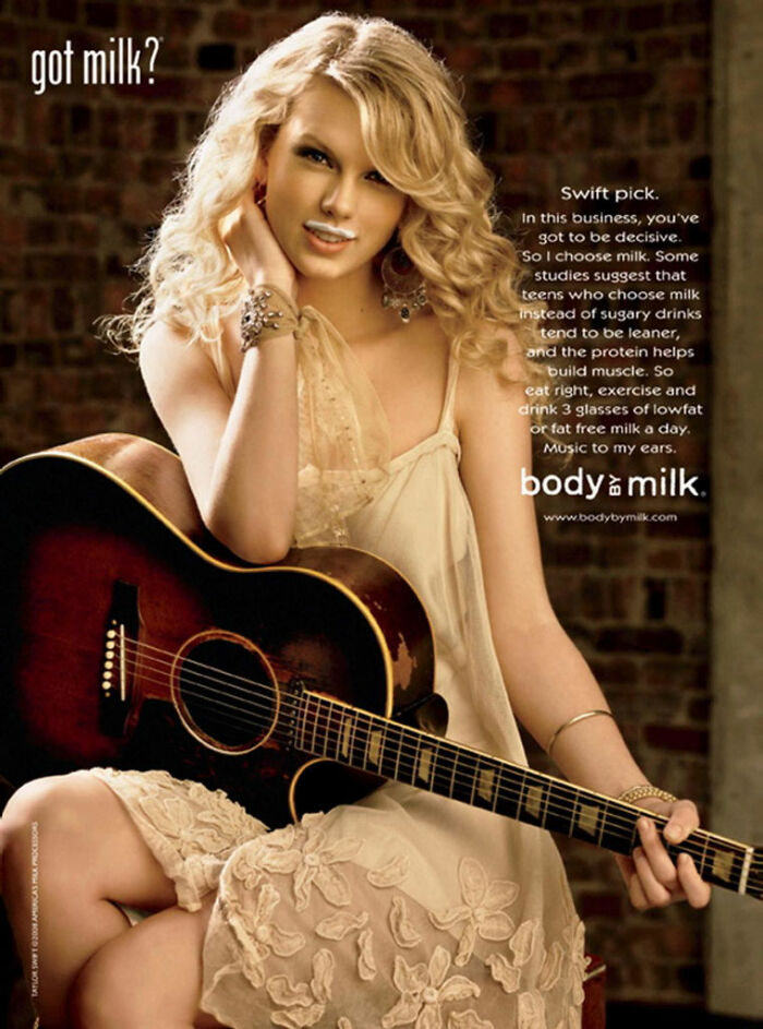 Taylor Swift For Got Milk?