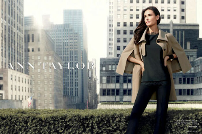 Demi Moore For Ann Taylor