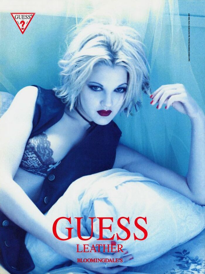 Drew Barrymore For Guess