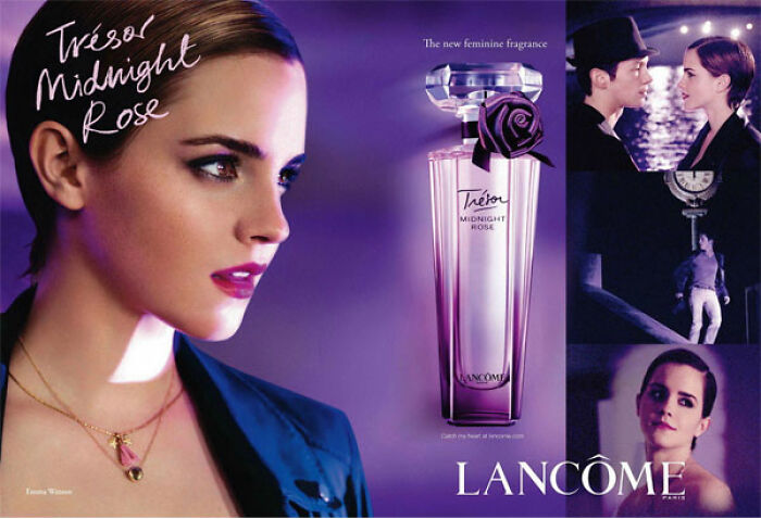 Emma Watson For Lancôme Trésor Midnight Rose