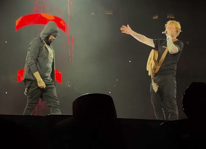 Unexpected Duo Leaves Fans Stunned As Eminem Steps On Stage At Ed Sheeran Concert Unexpected Duo Leaves Fans Stunned As Eminem Steps On Stage At Ed Sheeran Concert
