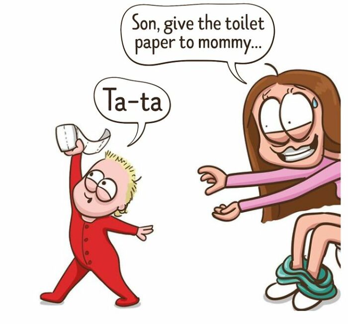 Artist Makes Illustrations That Portray The Reality Of Being A Mother In A Fun Way (23 Pics)