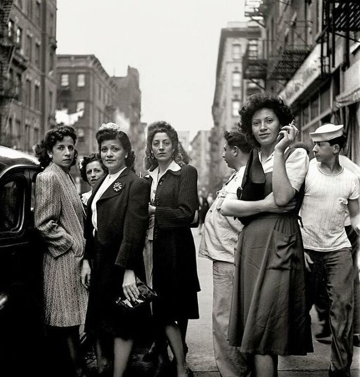 El estilo en las called de Nueva York en los 40