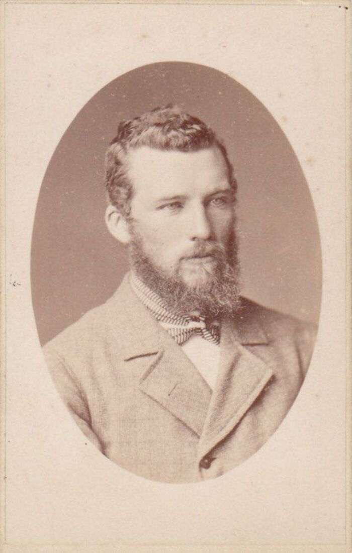 Handsome Man From The Late 1800s