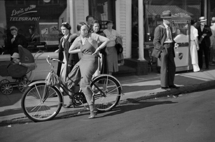 A Street Scene From 1937