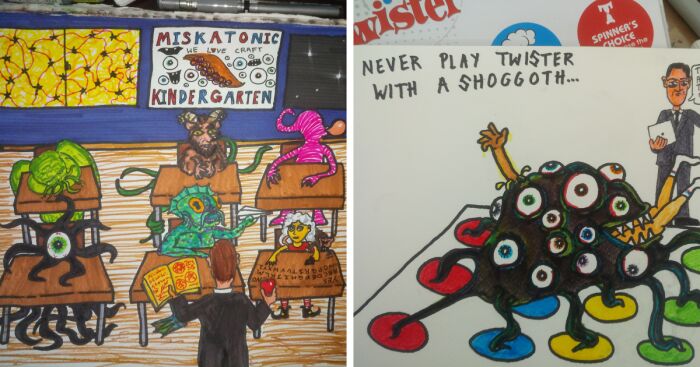 Here Are 20 Of My Lovecraftian Doodles