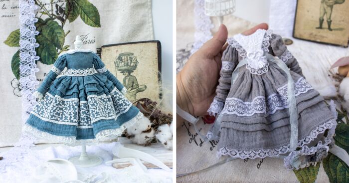 Here Are Some Of My Handmade Dresses For Dolls (5 Pics)