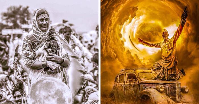 9 Surreal Images Inspired By The Journey To Pandharpur And The Holy Festival Of Vari Created By This Artist