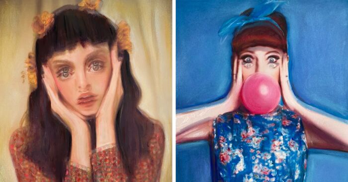 I Create Double-Image Original Paintings