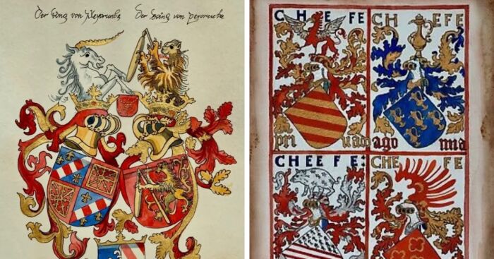 Sometimes I Am Asked To Draw Knights Or Heraldry, And Here’s The Result (18 Pics)