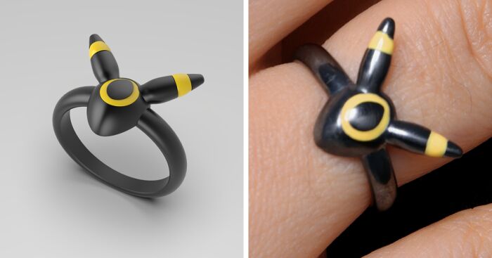 My Real Jewelry vs. My Rendered Prototypes (14 Pics)