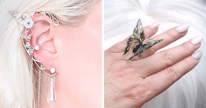 Elven Rose Design: Unleashing The Magic Of Imagination In Jewelry (8 Pics)