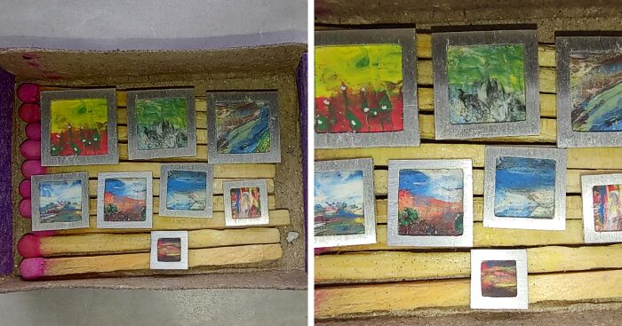 Creating Miniature Paintings Makes Me Happy